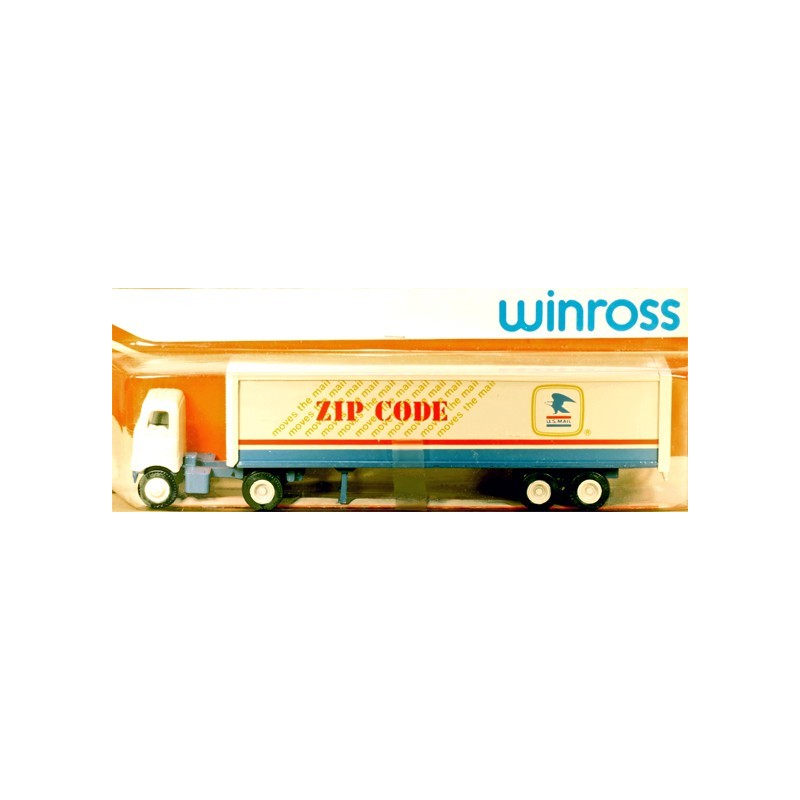 WINROSS U.S. MAIL TRACTOR AND TRAILER TRUCK