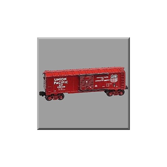LIONEL 39207 HEAVIES UNION PACIFIC MINERAL RED SHIP AND TRAVEL BOXCAR