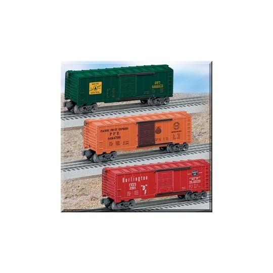 LIONEL 39267 ARCHIVE COLLECTION 6464 BOXCARS 3 PACK