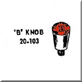 Lionel Parts 20-103 B knob and cap 