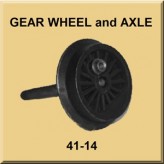 Lionel Part 41-14 gear wheel and axle