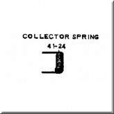 Lionel Part 41-24 collector spring