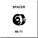Lionel Part 66-11 rectifier spacer