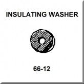 Lionel Part 66-12 fiber washer