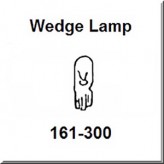 Lionel Part 161-300 14 volt clear lamp