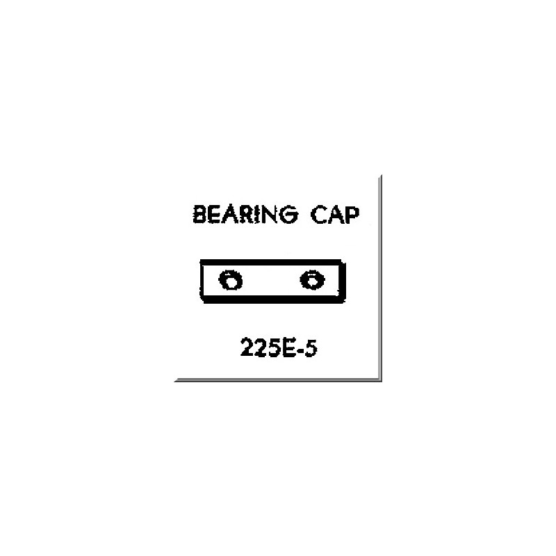 Lionel Part 225E-5 bearing cap for 675 rear truck