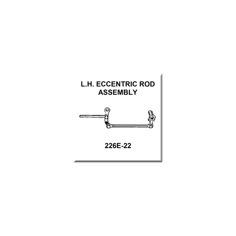 Lionel Part 226E-22 eccentric rod left hand
