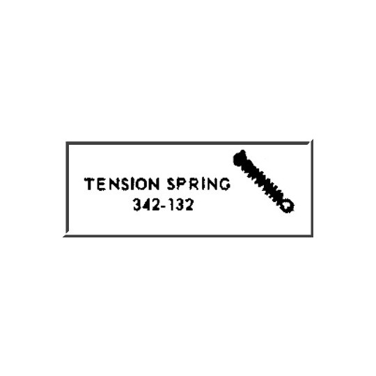 Lionel Part 342-132 tension spring