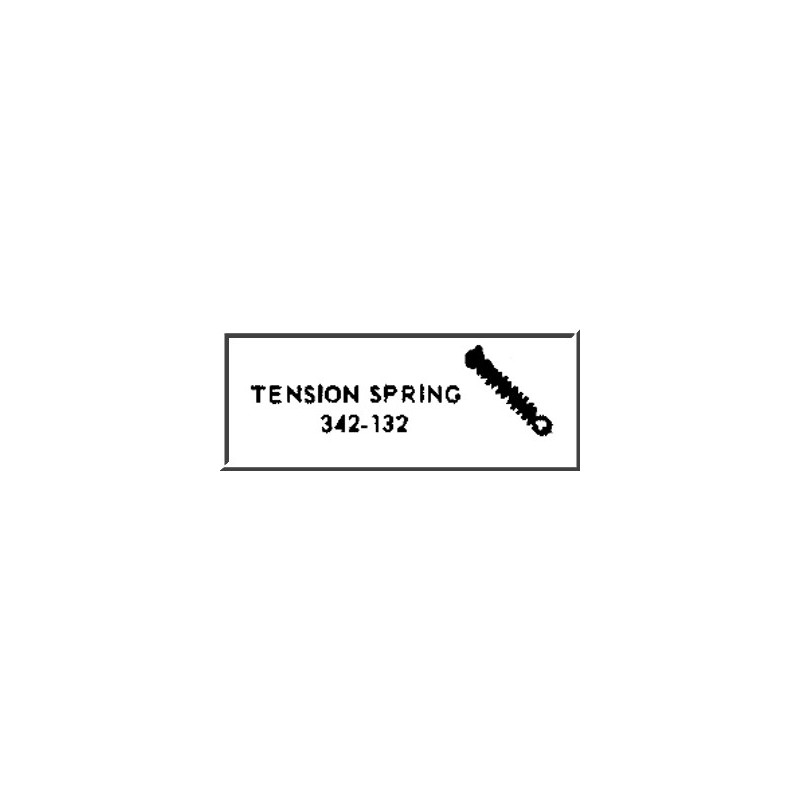 Lionel Part 342-132 tension spring