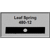 Lionel Part 480-12 spring leaf