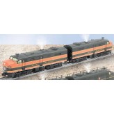 LIONEL 38147 GREAT NORTHERN ALCO FA-2 DIESEL A-A LOCOMOTIVES WITH 38194