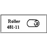 LIONEL PART 481-11 collector roller