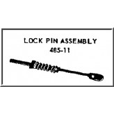 LIONEL PART 485-11 lock pin assembly