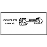 LIONEL PART 520-30 dummy coupler