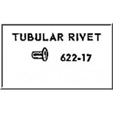 LIONEL PART 622-17 tubular rivet .087 x .1875