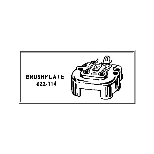 LIONEL PART 622-114 brush plate