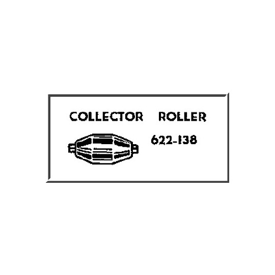 LIONEL PART 622-138 collector roller