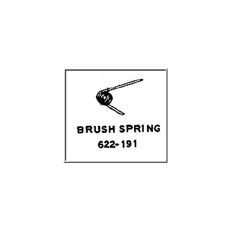 LIONEL PART 622-191 motor brush spring