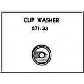 LIONEL PART 671-33 cup washer