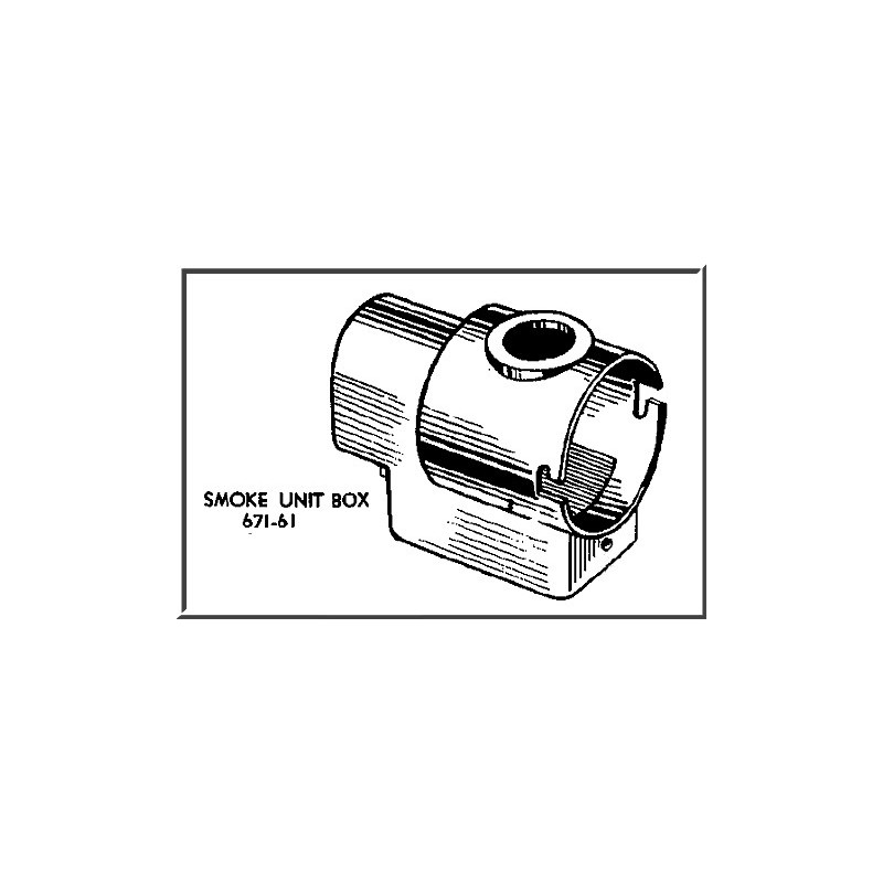 LIONEL PART 671-61 smoke box