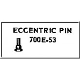 LIONEL PART 700E-53 valve gear pin