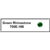 LIONEL PART 700E-166 green rhinestone