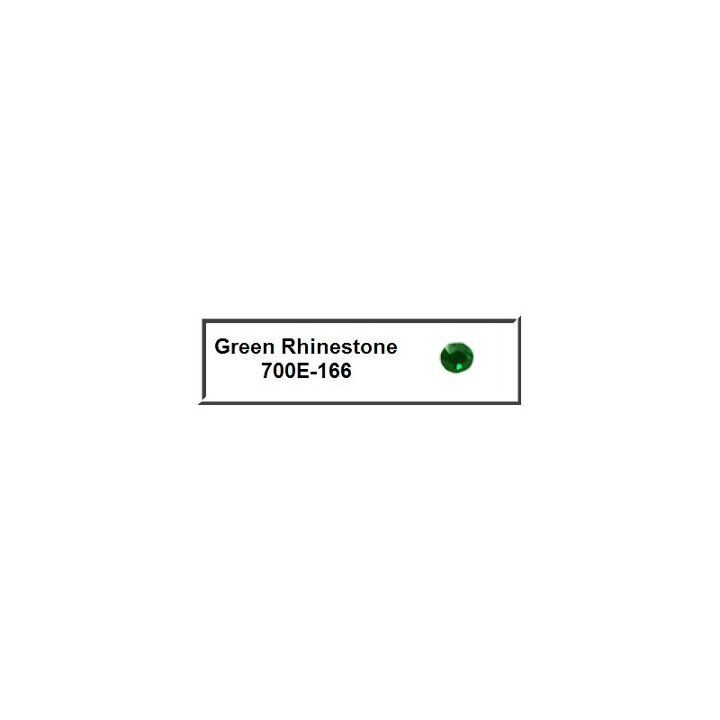 LIONEL PART 700E-166 green rhinestone