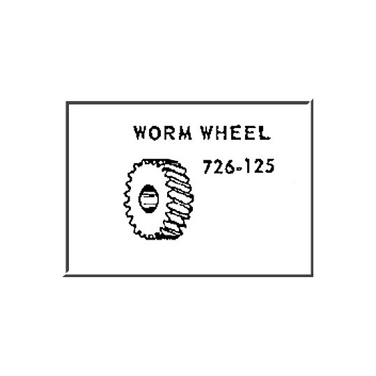 LIONEL PART 726-125 worm gear