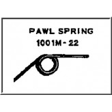 LIONEL PART 1001M-22 pawl spring