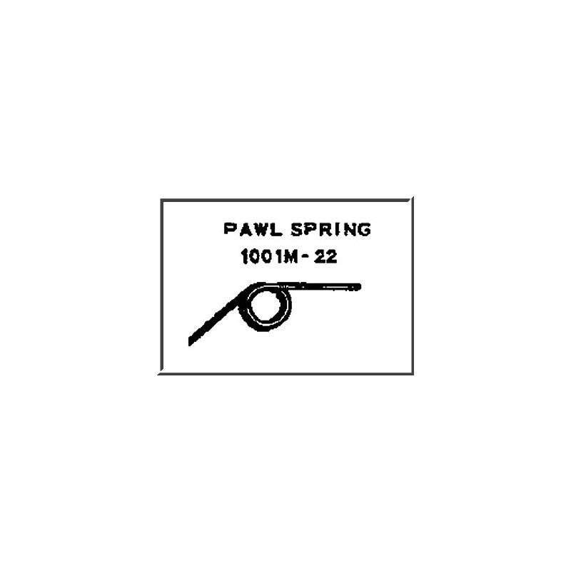 LIONEL PART 1001M-22 pawl spring