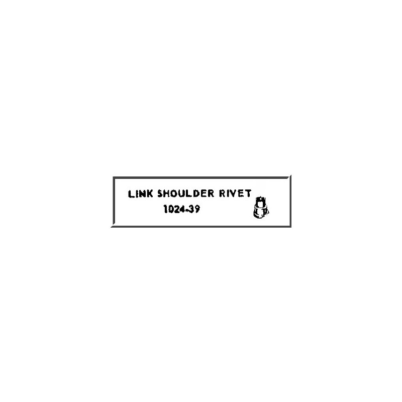 LIONEL PART 1024-39 link shoulder rivet