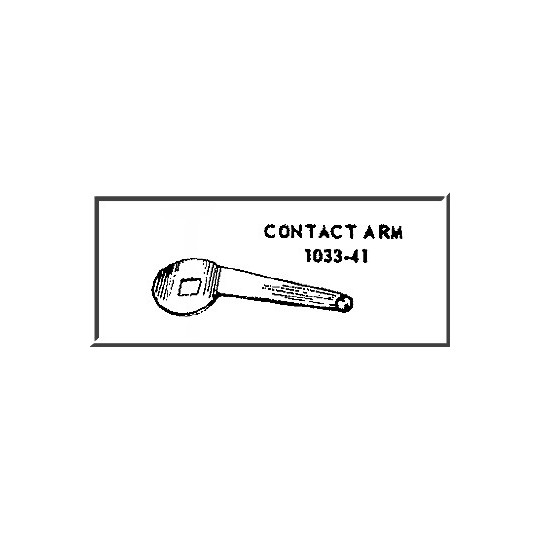 LIONEL PART 1033-41 contact arm