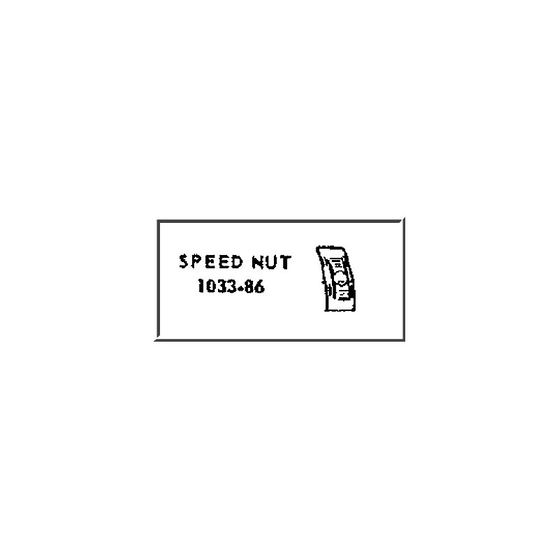 LIONEL PART 1033-86 speed nut