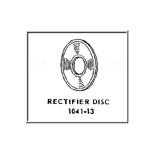 LIONEL PART 1041-13 rectifier disk