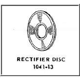 LIONEL PART 1041-13 rectifier disk