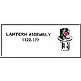 LIONEL PART 1122-177 switch O27 lantern