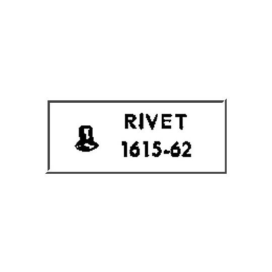 LIONEL PART 1615-62 rivet .062 x .140