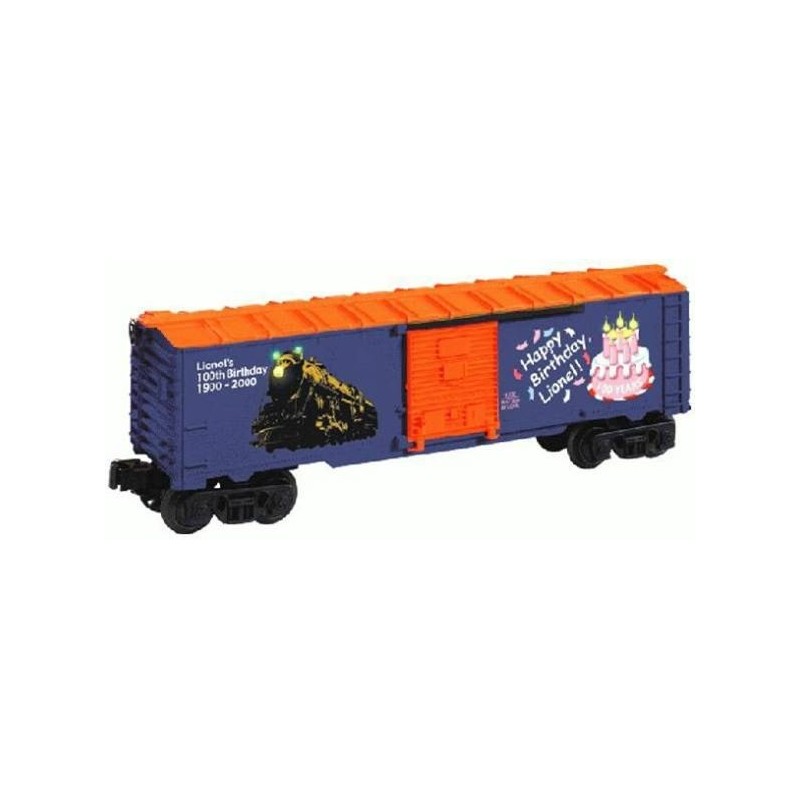 LIONEL 26736 LIONEL'S LIGHTED BIRTHDAY BOXCAR