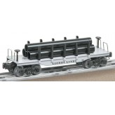 LIONEL 26045 DIE CAST FLATCAR WITH PIPES