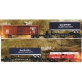 LIONEL 21750 4 PACK NICKEL PLATE ROAD ROLLING STOCK