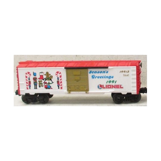 LIONEL 19913 CHRISTMAS HOLIDAY 1991 BOXCAR