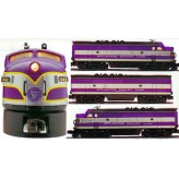 LIONEL 11903 ATLANTIC COAST LINE F3 A-B-A DIESEL LOCOMOTIVE SET