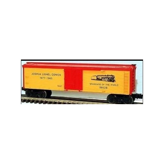 LIONEL 19528 JOSHUA L. COWEN TRIBUTE BOXCAR