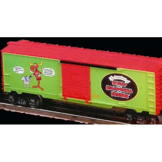 LIONEL 26205 ROCKY AND BULLWINKLE BOXCAR
