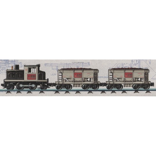 LIONEL 11912 STEEL SWITCHER AND ORE CAR SERVICE STATION EXCLUSIVE TRAIN SET 