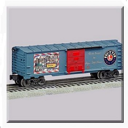 LIONEL 36276 ANGELA TROTTA THOMAS TIS THE SEASON BOXCAR