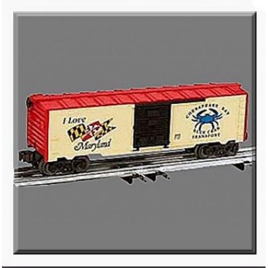 LIONEL 29909 I LOVE MARYLAND BOXCAR