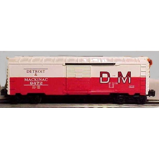 LIONEL 9472 DETROIT AND MACKINAC BOXCAR