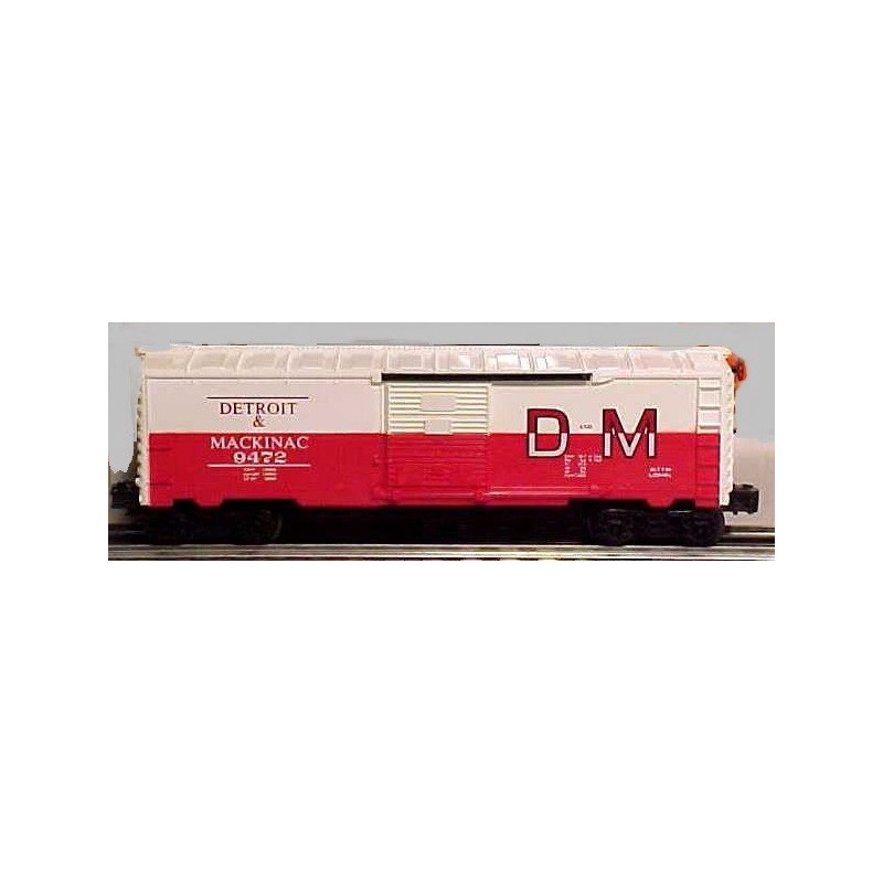 LIONEL 9472 DETROIT AND MACKINAC BOXCAR