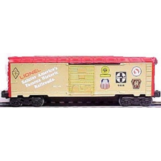 LIONEL 9418 FAMOUS AMERICAN RAILROADS BOXCAR